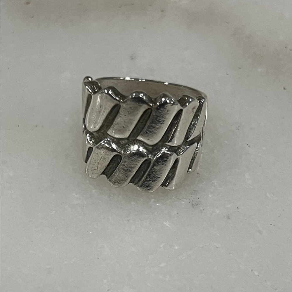 Silver Men's Ring